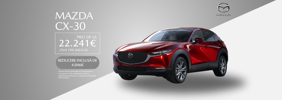 🚙 Mazda CX-30 – SUV-ul urban perfect echilibrat