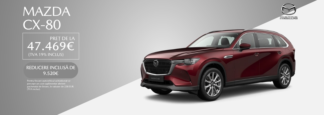 Mazda CX-80 – Noul flagship al gamei SUV