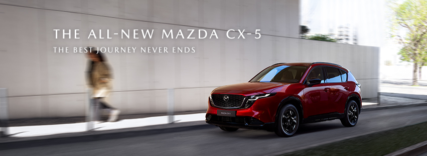 Noua Mazda CX-5. Un SUV creat pentru ritmul tău.